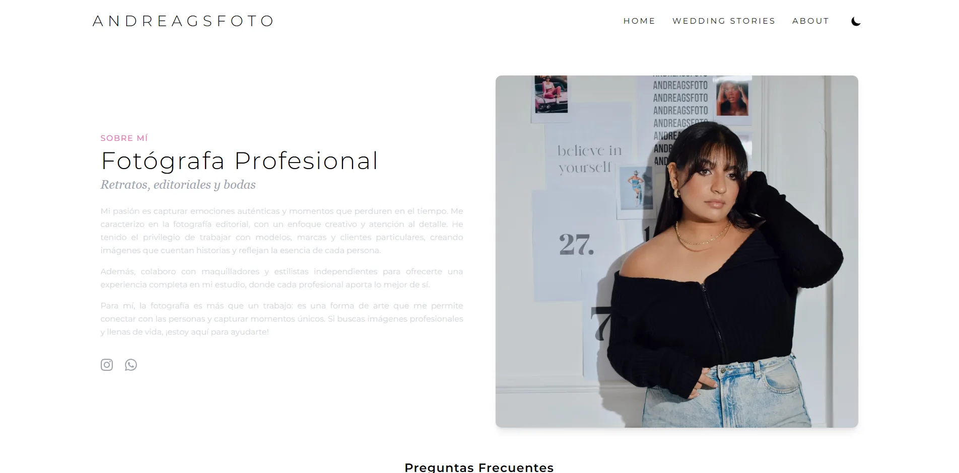 Andreagsfoto — about her